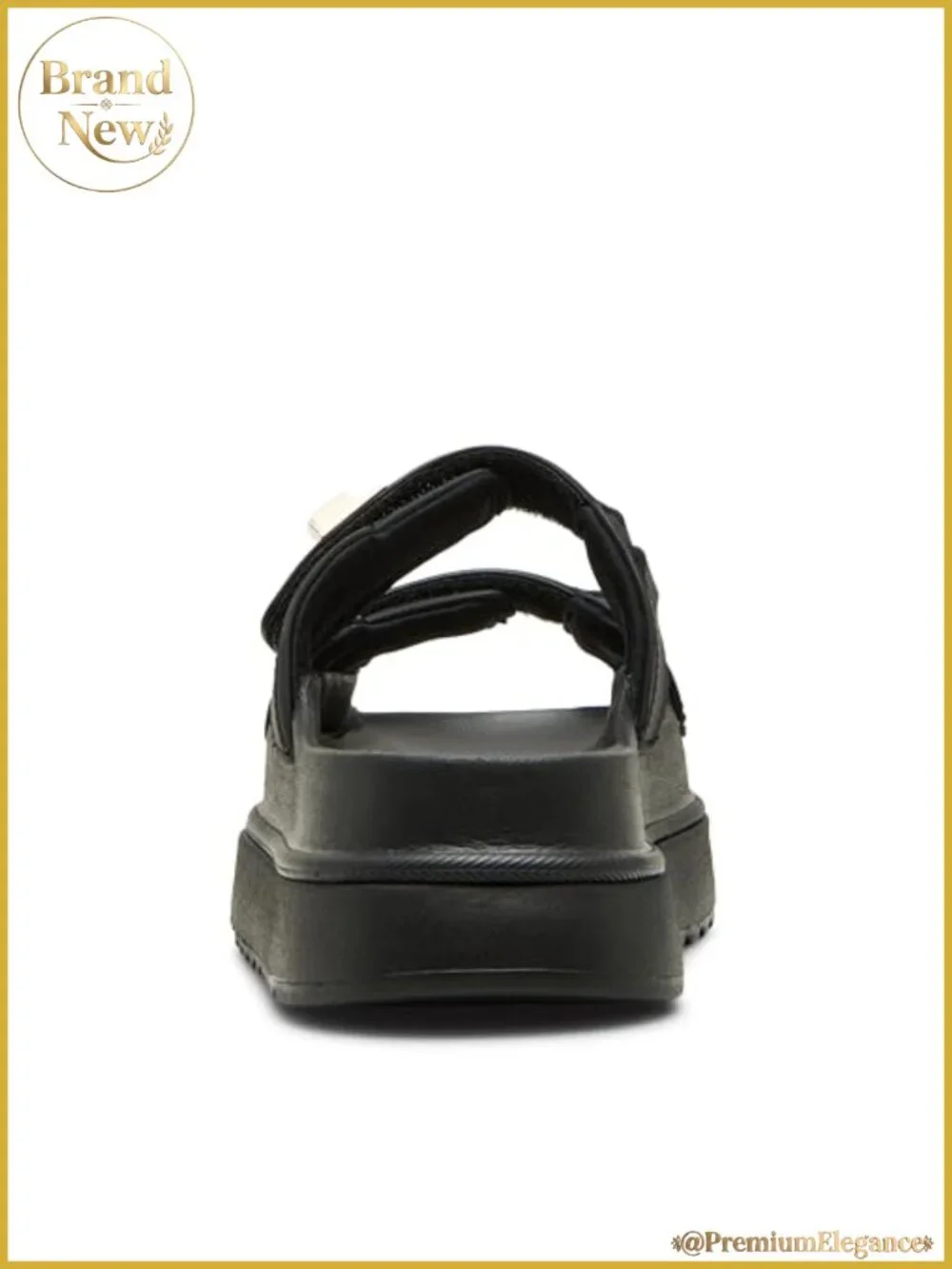 Steve Madden Bigschmona Platform Sandals Double Velcro Strap